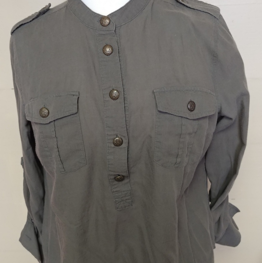 a.n.a quarter sleeve blouse